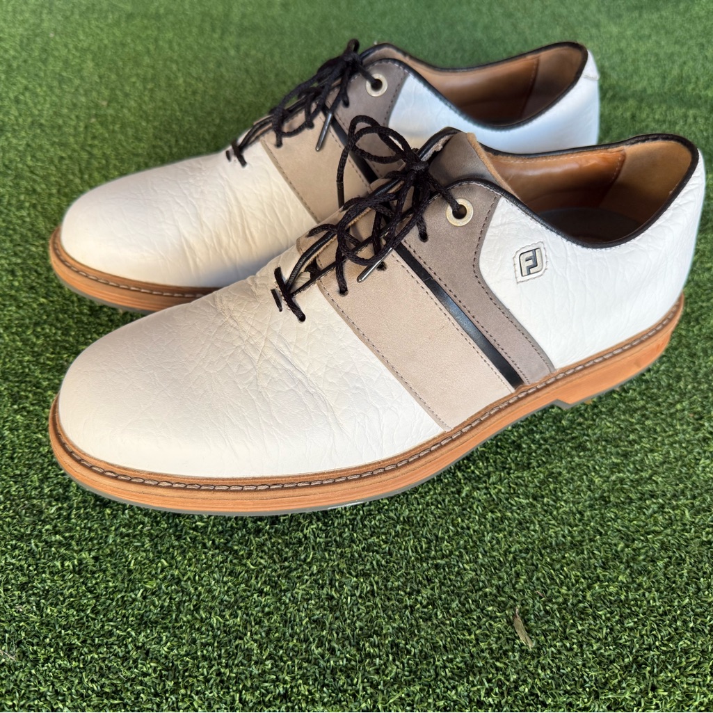 Footjoy Premiere Series - Packard Lx-Previous Season Style Color: White / Grey